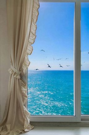 پرده زمینه بژ قابل شستشو MZN Home - کد 890577550