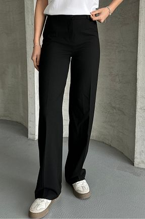 شلوار مشکی زنانه پارچه macharel jeans - کد 906159505