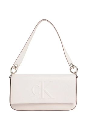 کیف دوشی نباتی زنانه چرم مصنوعی Calvin Klein - کد 927780380