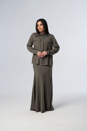 لباس طوسی زنانه بافتنی Elaris Exclusive - کد 936698658