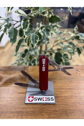 اکسسوری چاقو و قمه زرشکی SWISS - کد 936255451