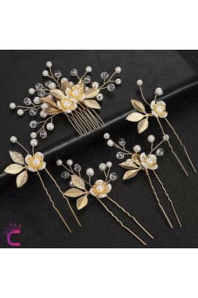 گیره سر سفید زنانه Cinderella - کد 876530619