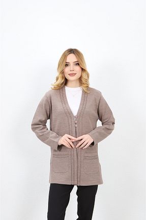 رویه بژ زنانه پشم - اکریلیک - پلی استر Özenli Triko - کد 885339460