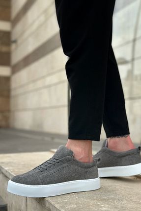 کفش کژوال طوسی مردانه چرم مصنوعی BOUIS - کد 936260901