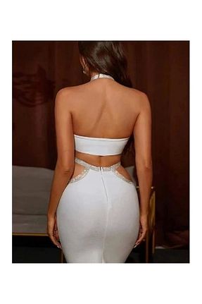 ست بالاتنه و پائین تنه سفید زنانه جین Morliva - کد 936258322