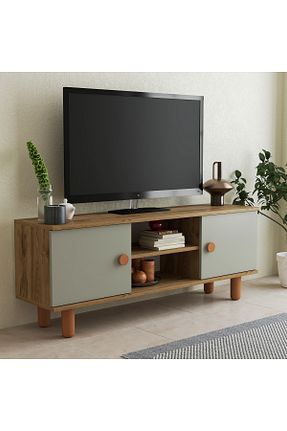 میز و پایه تلویزیون قهوه ای Suntalam FERNISO - کد 936701449