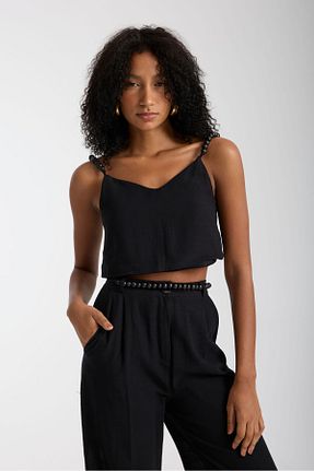 ست بالاتنه و پائین تنه مشکی زنانه بافتنی İLKCET MODA - کد 936286451