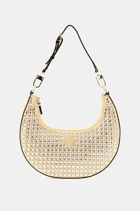 کیف دوشی زرد زنانه Guess - کد 902783940