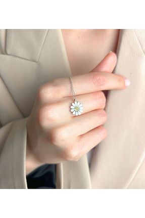 گردنبند نقره طوسی زنانه 925 عیار Şimal Silver - کد 935450107