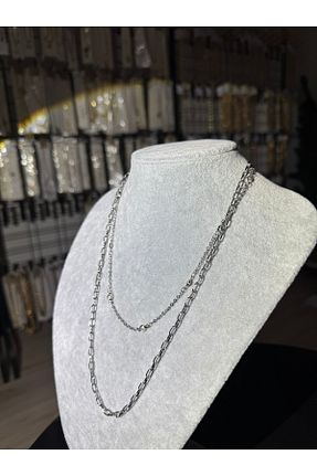 گردنبند استیل ( فولاد ) متالیک استیل (فولاد) XUPING JEWELRY - کد 936381851