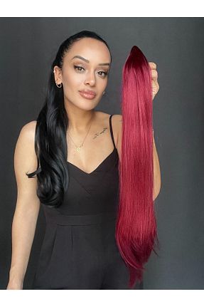 کلاه گیس قرمز زنانه Suzan Peruk - کد 936465316