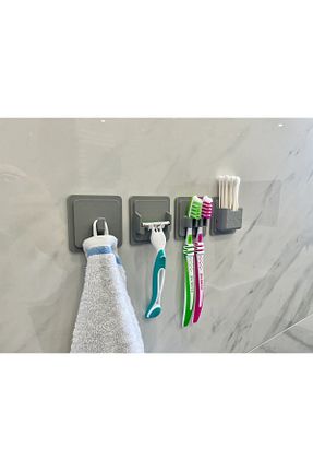 آویز حمام طوسی VEMA - کد 936483688