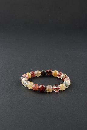 دستبند جواهر رنگی زنانه سنگ طبیعی OSMANLI DEĞERLİ TAŞ - کد 187980766