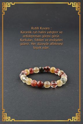 دستبند جواهر رنگی زنانه سنگ طبیعی OSMANLI DEĞERLİ TAŞ - کد 187980766