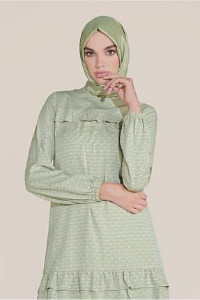 تونیک حجاب سبز زنانه ویسکون Alvina - کد 101204521