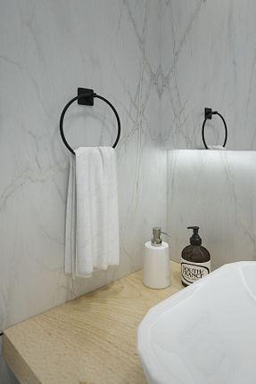 آویز حمام فیروزه ای Alper Banyo - کد 284158274