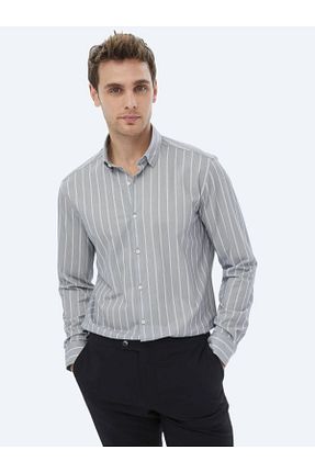 پیراهن آبی مردانه رگولار Kip - کد 842988938