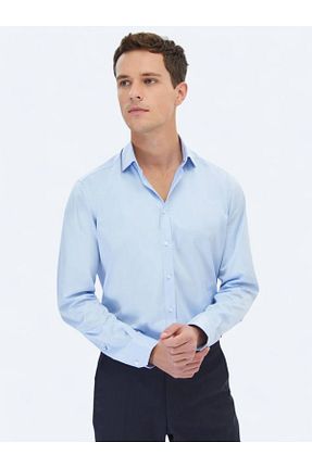 پیراهن آبی مردانه رگولار Kip - کد 841228856