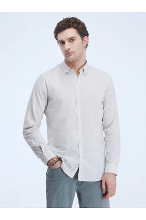 پیراهن طوسی مردانه رگولار Kip - کد 650017267