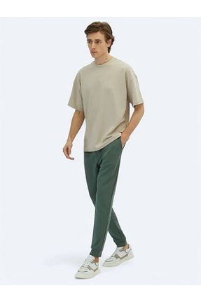 تیشرت بژ مردانه یقه دوچرخه Kip - کد 904293109