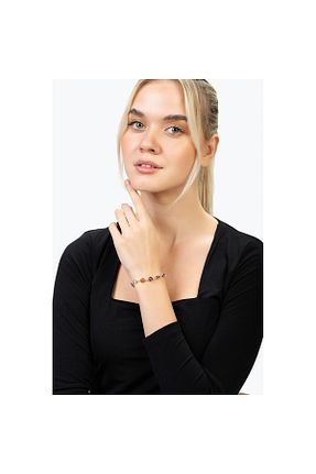دستبند نقره رنگی زنانه 925 عیار Tesbihane - کد 695352754