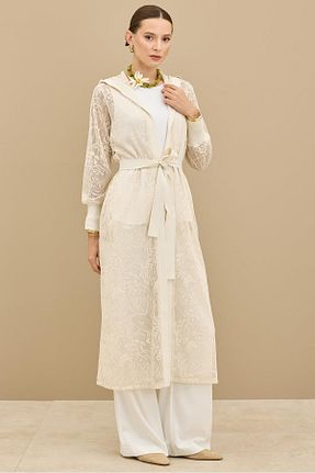 کلاه و ابایا نباتی زنانه بافتنی Tığ Triko - کد 936503331
