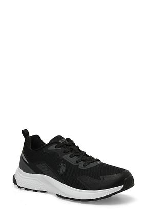 کفش اسنیکر مشکی مردانه بند دار U.S. Polo Assn. - کد 829316891