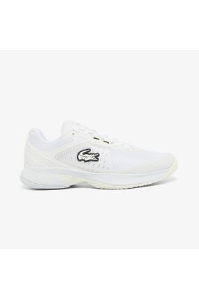 کفش اسنیکر سفید زنانه بند دار Lacoste - کد 885527295