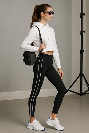 ساق شلواری مشکی زنانه بافت Grenj Fashion - کد 66284878