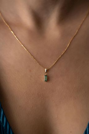 گردنبند نقره طلائی زنانه 925 عیار Ninova Silver - کد 936556943