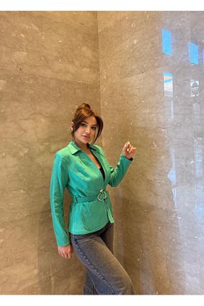 کت سبز زنانه رگولار Daves - کد 936552909