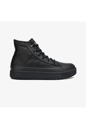 بوت / نیم بوت مشکی زنانه پاشنه تخت Converse - کد 929302737