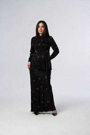 ست بالاتنه و پائین تنه مشکی زنانه رگولار Elaris Exclusive - کد 936874440