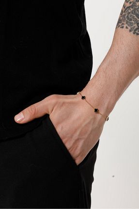 دستبند استیل (فولاد) طلائی زنانه استیل (فولاد) Fjellor - کد 936568796
