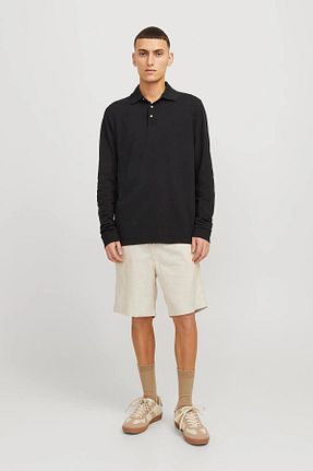 شلوارک و برمودا بژ مردانه Relaxed Jack & Jones - کد 936586290