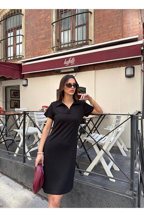 لباس مشکی زنانه بافتنی Meba - کد 936570586