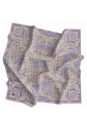 روسری بنفش پلی استر VİOLLA - کد 890695491