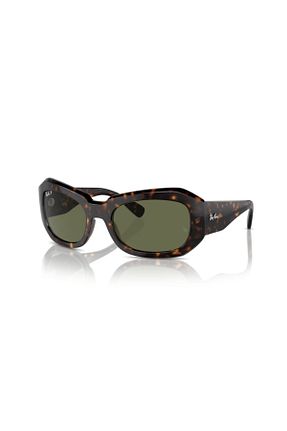 عینک آفتابی سفید زنانه 56 Ray-Ban - کد 936612639