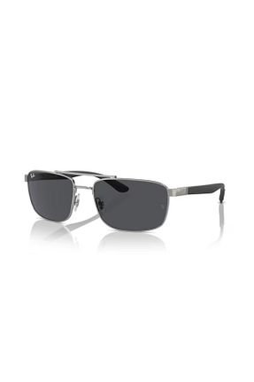 عینک آفتابی سفید زنانه 59+ Ray-Ban - کد 936601150