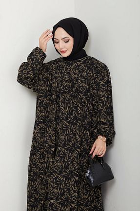 لباس حجاب بژ زنانه اورسایز Moda MSK - کد 936591336