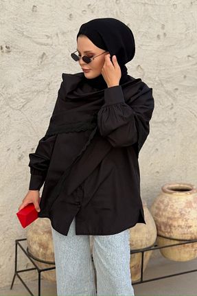 پیراهن حجاب مشکی زنانه اسلیم NAGE COLLECTION - کد 936886205