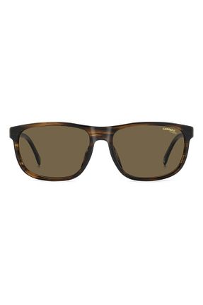 عینک آفتابی سفید مردانه 58 Carrera - کد 936620107