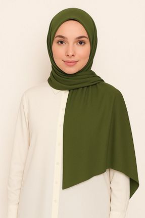 شال خاکی زنانه پنبه ای Merve Nayir - کد 936645896