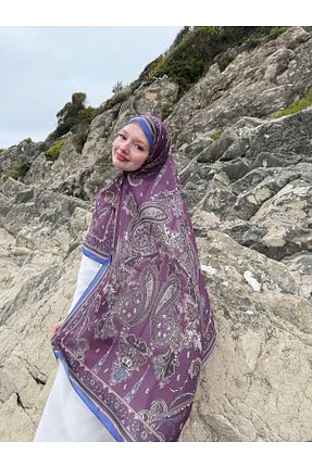 شال مشکی زنانه پنبه ای MODA - کد 898710783