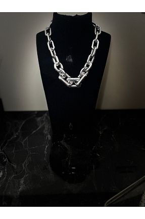 گردنبند جواهر طوسی زنانه Hevaaksesuar - کد 936648574