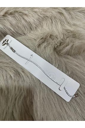 دستبند استیل (فولاد) طوسی زنانه استیل (فولاد) TASARIM13 - کد 936654782