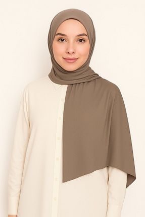 شال طوسی زنانه پنبه ای Merve Nayir - کد 936645914
