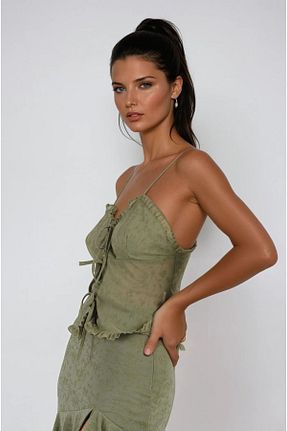بلوز رنگی زنانه ساده FABB - کد 936678249