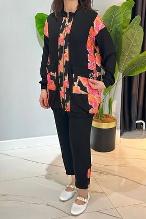 ست بالاتنه و پائین تنه حجاب مشکی زنانه رگولار Missemramiss - کد 936662905