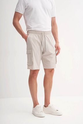 شلوارک و برمودا بژ مردانه الاستین Cazador - کد 936503221